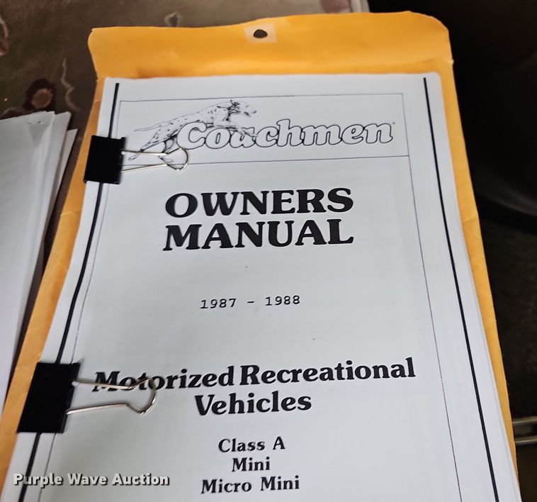 image for item DN8588 1987 Coachmen Crusader  RV