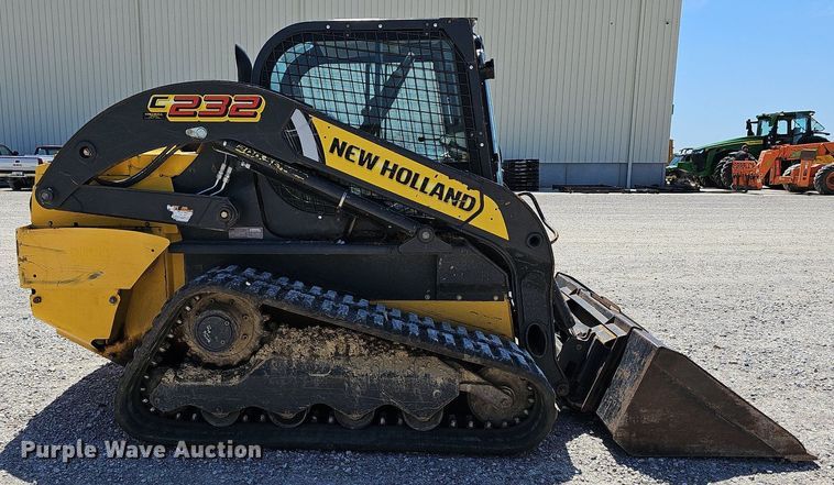 image for item DN8605 2017 New Holland C232  tracked skid steer loader