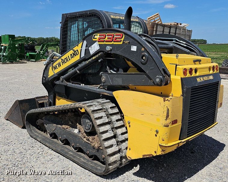 image for item DN8605 2017 New Holland C232  tracked skid steer loader