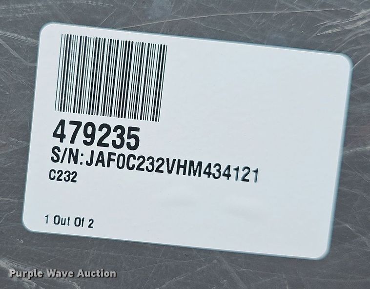 image for item DN8605 2017 New Holland C232  tracked skid steer loader