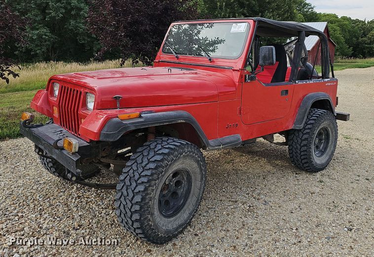 image for item DN8624 1995 Jeep Wrangler  SUV
