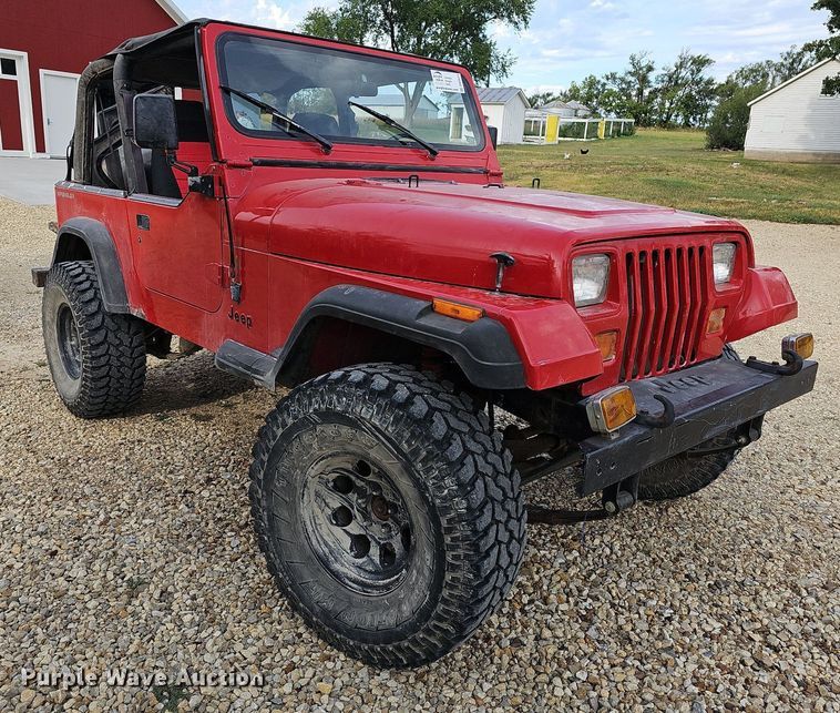 image for item DN8624 1995 Jeep Wrangler  SUV