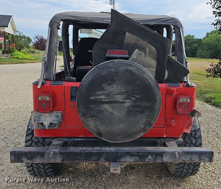 image for item DN8624 1995 Jeep Wrangler  SUV