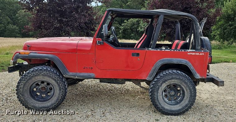 image for item DN8624 1995 Jeep Wrangler  SUV