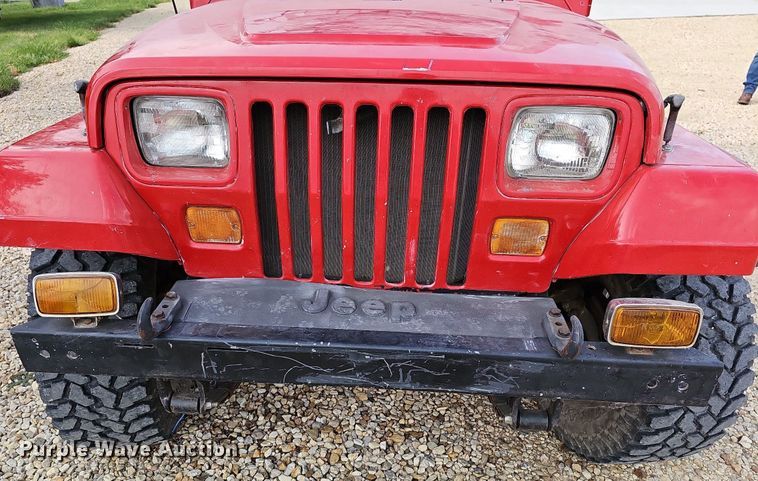 image for item DN8624 1995 Jeep Wrangler  SUV