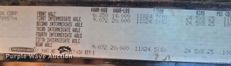 image for item DN8649 1998 Freightliner  hook lift truck