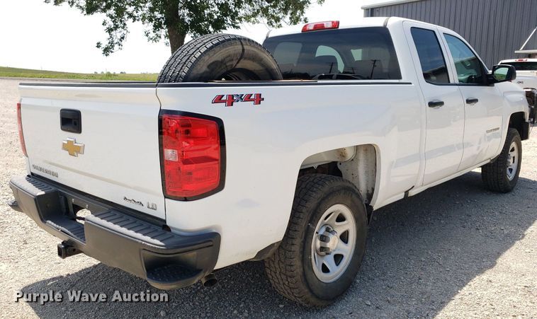 image for item DO2929 2019  Chevrolet Silverado 1500  Double Cab pickup truck