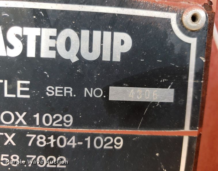 image for item DO2944 Wastequip Waste Shuttle  liquid roll-off container