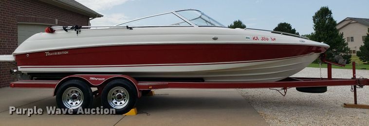 image for item DO2949 2002 Starcraft Stardeck 2410 Travis Edition  boat