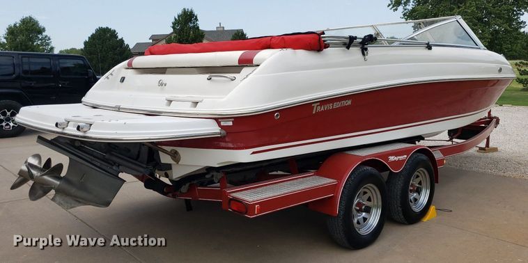 image for item DO2949 2002 Starcraft Stardeck 2410 Travis Edition  boat