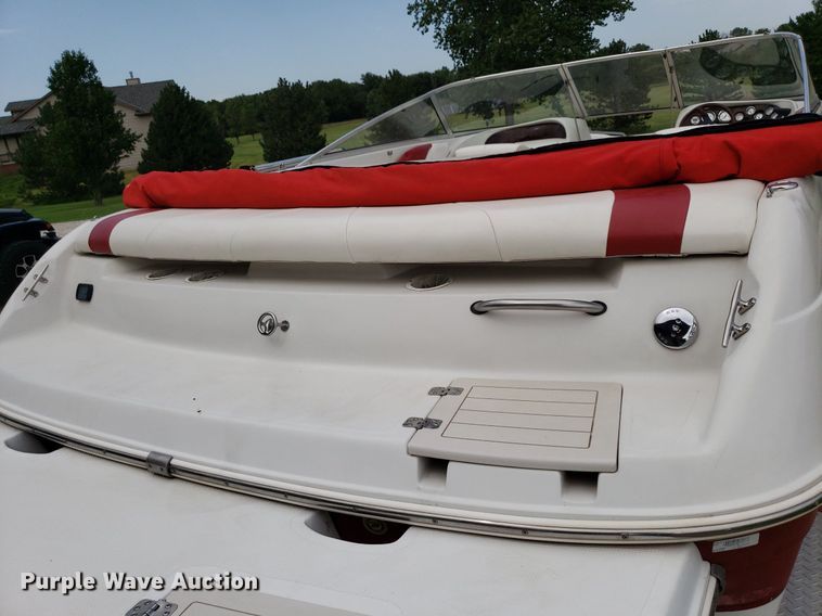 image for item DO2949 2002 Starcraft Stardeck 2410 Travis Edition  boat