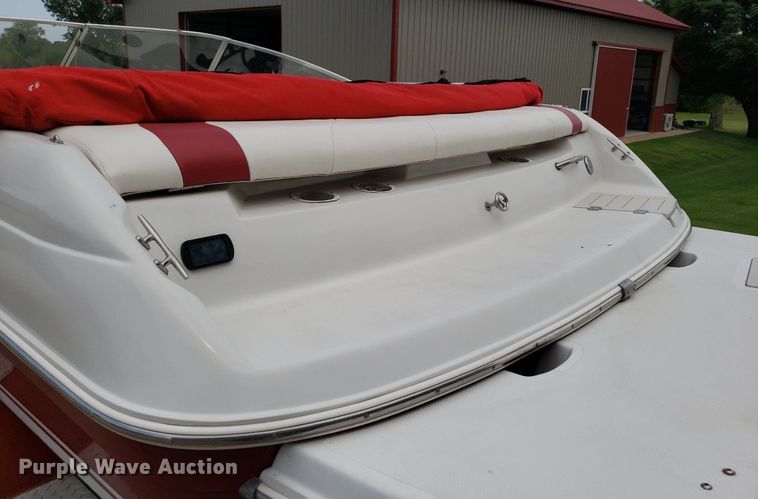 image for item DO2949 2002 Starcraft Stardeck 2410 Travis Edition  boat