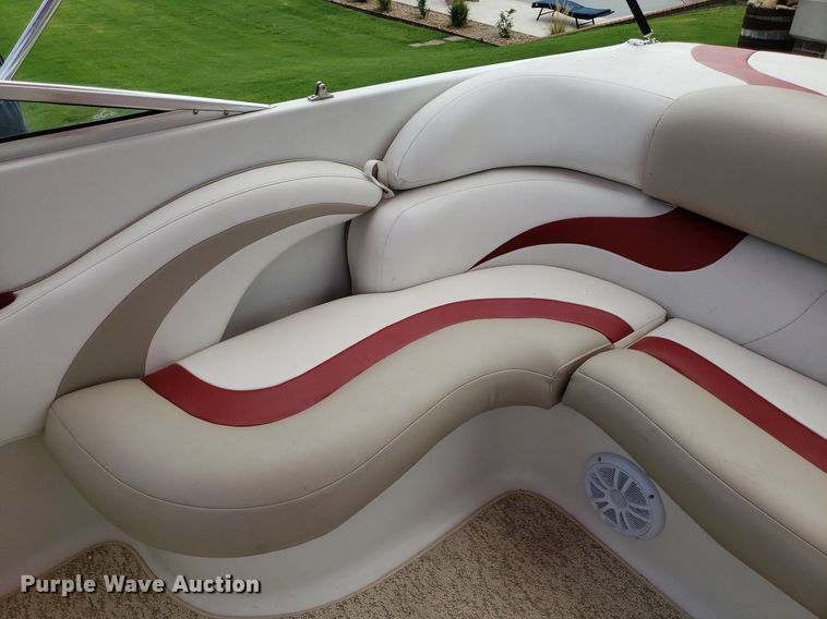 image for item DO2949 2002 Starcraft Stardeck 2410 Travis Edition  boat