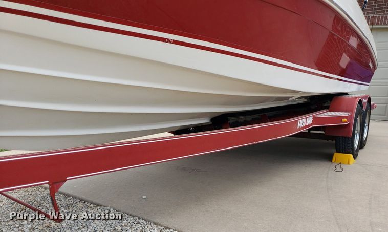 image for item DO2949 2002 Starcraft Stardeck 2410 Travis Edition  boat