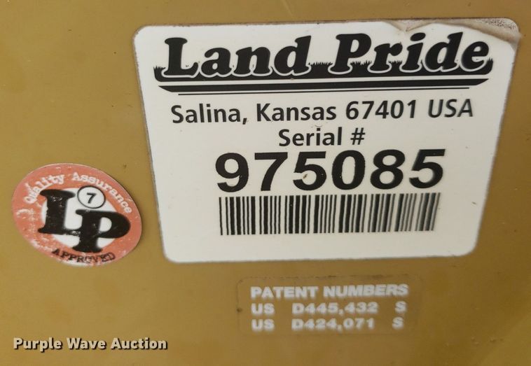 image for item DO2958 Land Pride FDR1672  finish mower