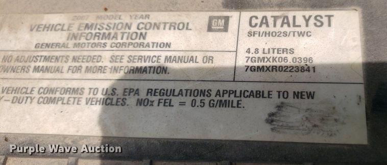 image for item DO3029 2007 Chevrolet Express 2500  van