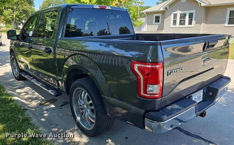 image for item DQ0120 2015 Ford F150 XLT  SuperCrew pickup truck