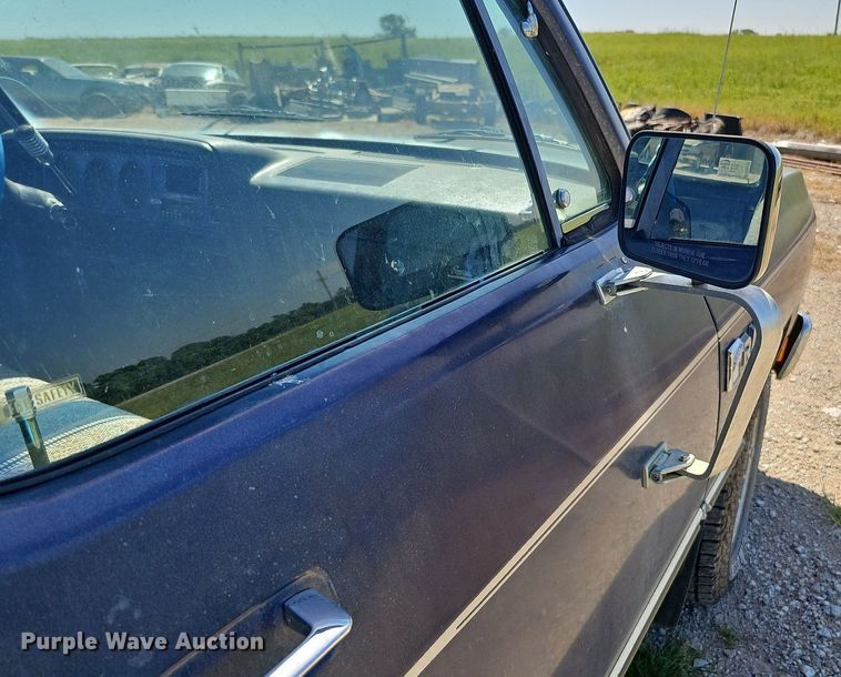 image for item DQ0128 1986 Dodge D100 Custom  pickup truck