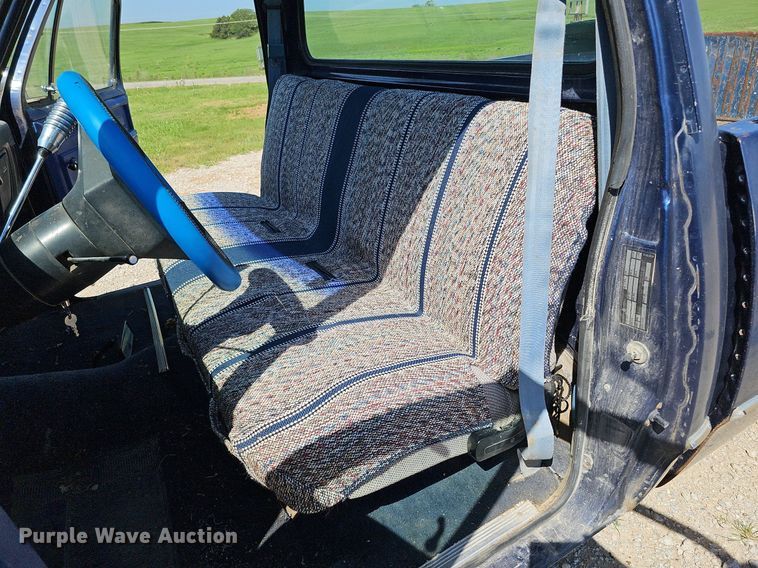 image for item DQ0128 1986 Dodge D100 Custom  pickup truck