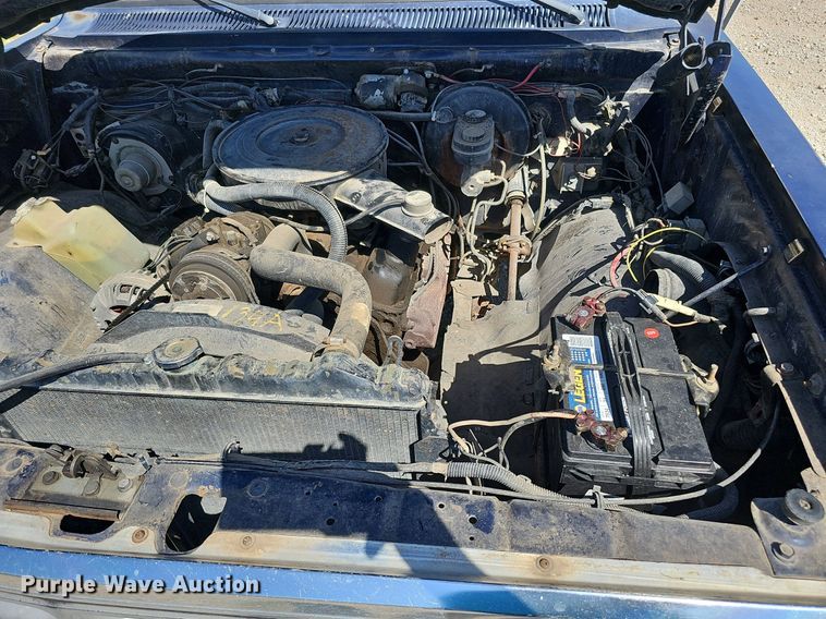 image for item DQ0128 1986 Dodge D100 Custom  pickup truck