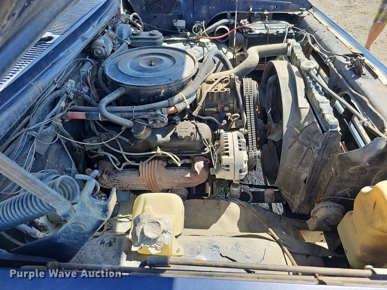 image for item DQ0128 1986 Dodge D100 Custom  pickup truck