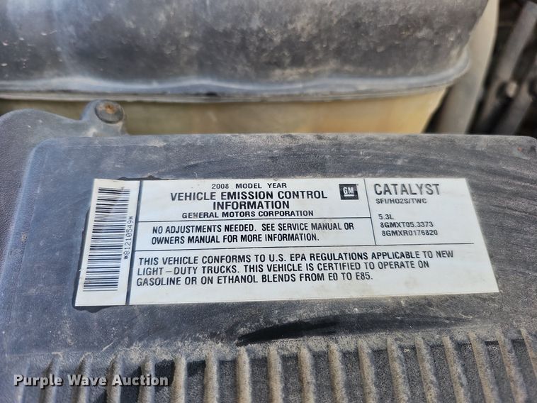 image for item DQ0149 2008 GMC Sierra 1500  Ext. Cab pickup truck