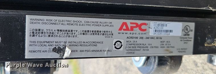 image for item DQ1815 APC InRow RD  cooling system