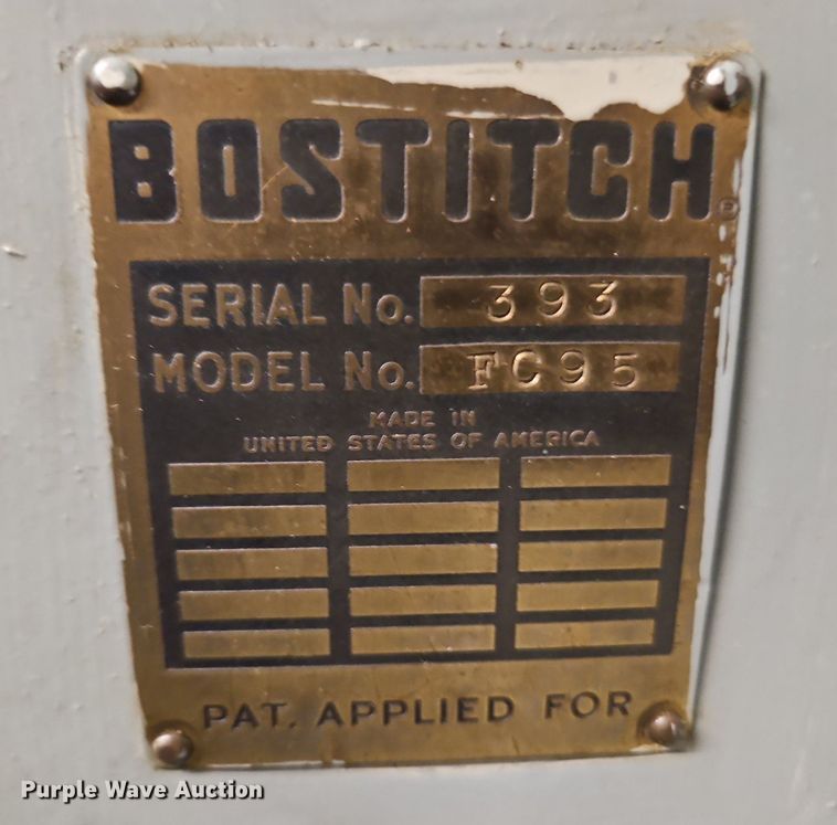 image for item DQ1819 Bostitch FC95  box stapler