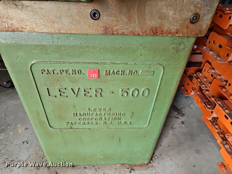 image for item DQ1823 Lever 500  slitter