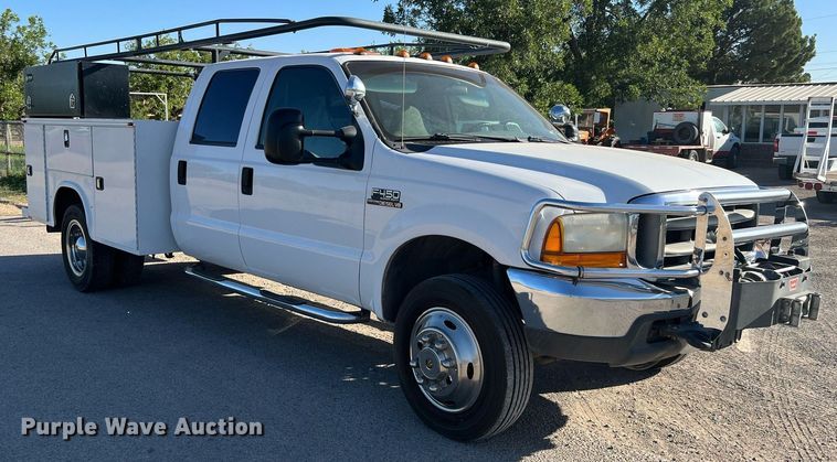 image for item DQ2126 2000 Ford F450 Super Duty XLT  utility / service truck