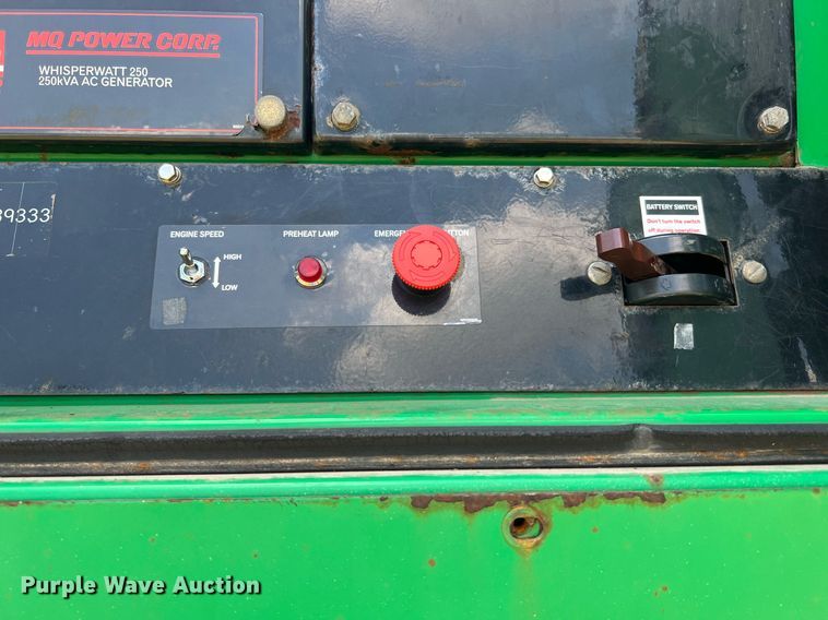 image for item DQ2141 Multiquip DCA-250SSIU  generator