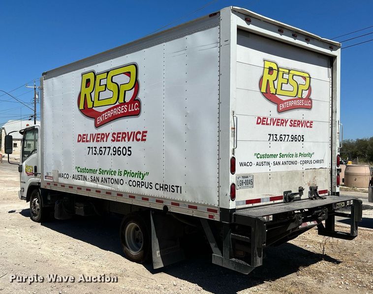 image for item DQ2173 2017 Isuzu NPR  box truck