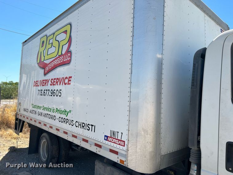 image for item DQ2173 2017 Isuzu NPR  box truck