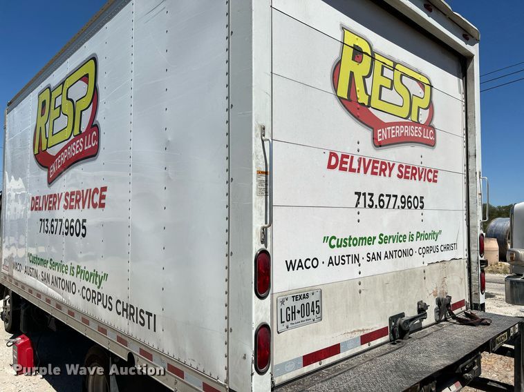 image for item DQ2173 2017 Isuzu NPR  box truck