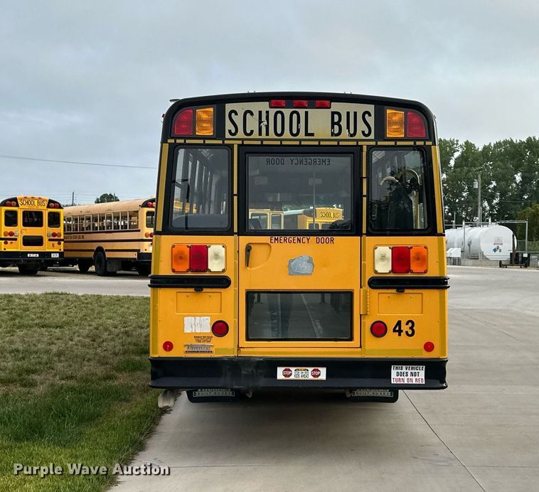image for item DS2129 2009 Thomas  school bus