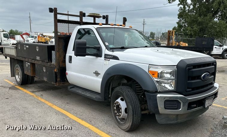image for item DS2140 2014 Ford F550  flatbed truck