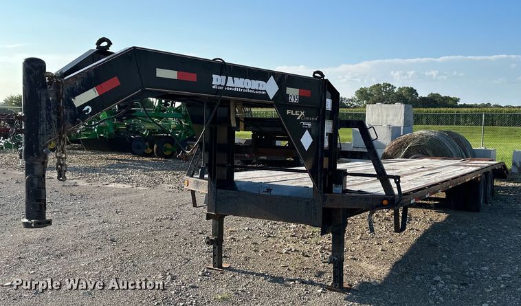 image for item DS2160 2013 Diamond T  equipment trailer
