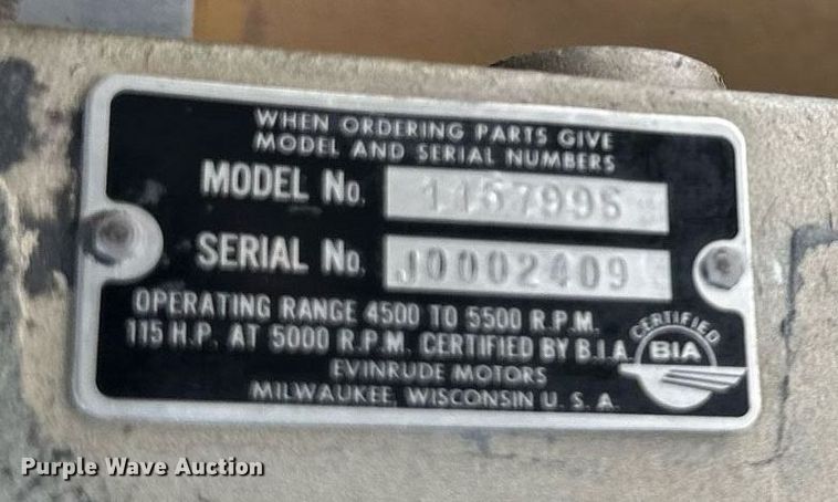 image for item DS2166 1970 Caprice  boat