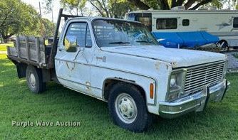 image for item DS2168 1979 Chevrolet C20  dump flatbed pickup truck