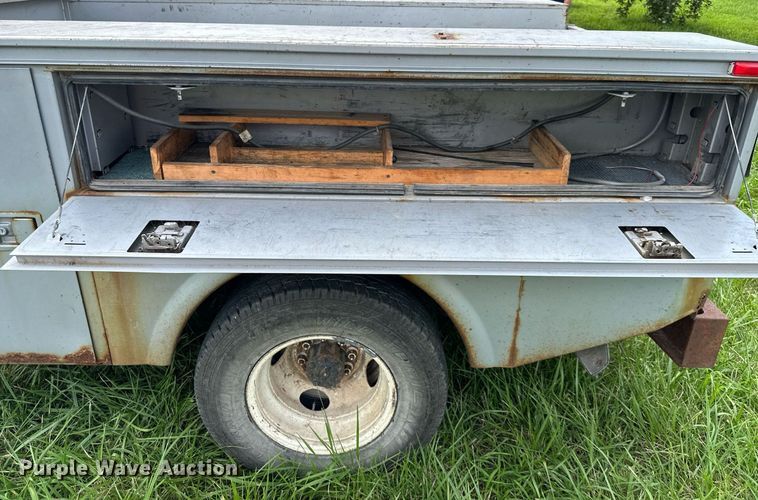 image for item DS2180 1985 Ford F350  utility bed pickup truck