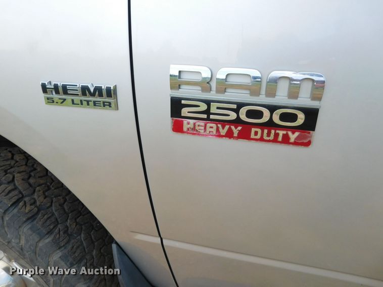image for item GP9632 2012 Dodge Ram 2500  Crew Cab pickup truck
