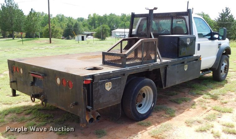 image for item GP9636 2008 Ford F450 Super Duty  flatbed truck