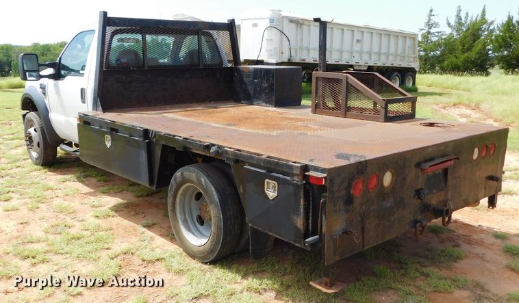 image for item GP9636 2008 Ford F450 Super Duty  flatbed truck