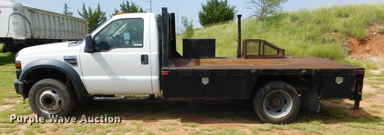 image for item GP9636 2008 Ford F450 Super Duty  flatbed truck