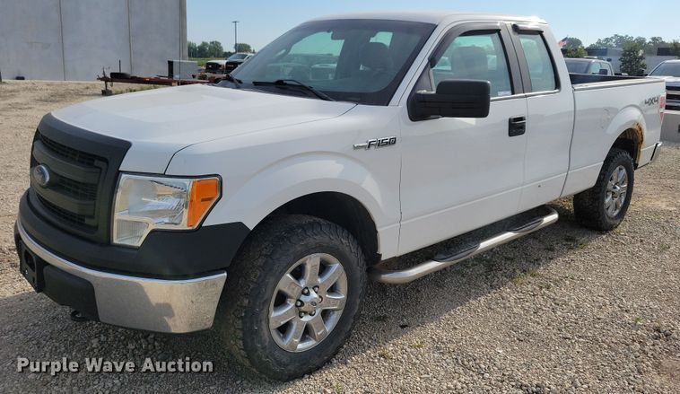 image for item IQ9764 2013 Ford F150  SuperCab pickup truck