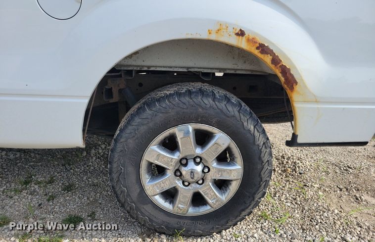 image for item IQ9764 2013 Ford F150  SuperCab pickup truck