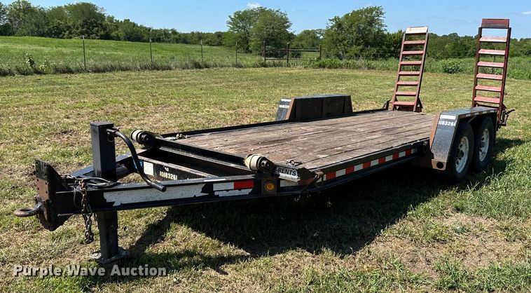 image for item JD9028 2017 Towmaster T-12D  equipment trailer