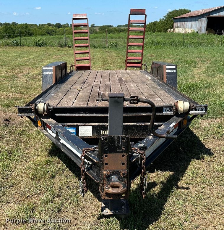 image for item JD9028 2017 Towmaster T-12D  equipment trailer