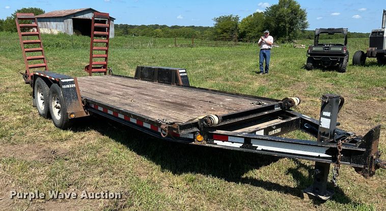 image for item JD9028 2017 Towmaster T-12D  equipment trailer