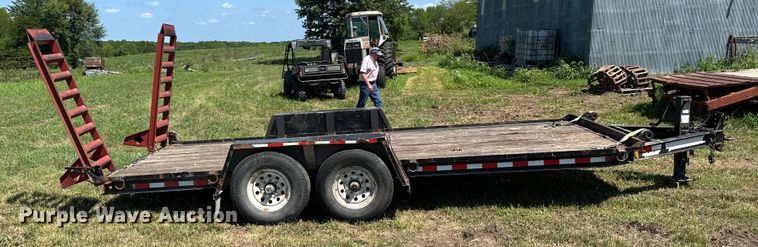 image for item JD9028 2017 Towmaster T-12D  equipment trailer